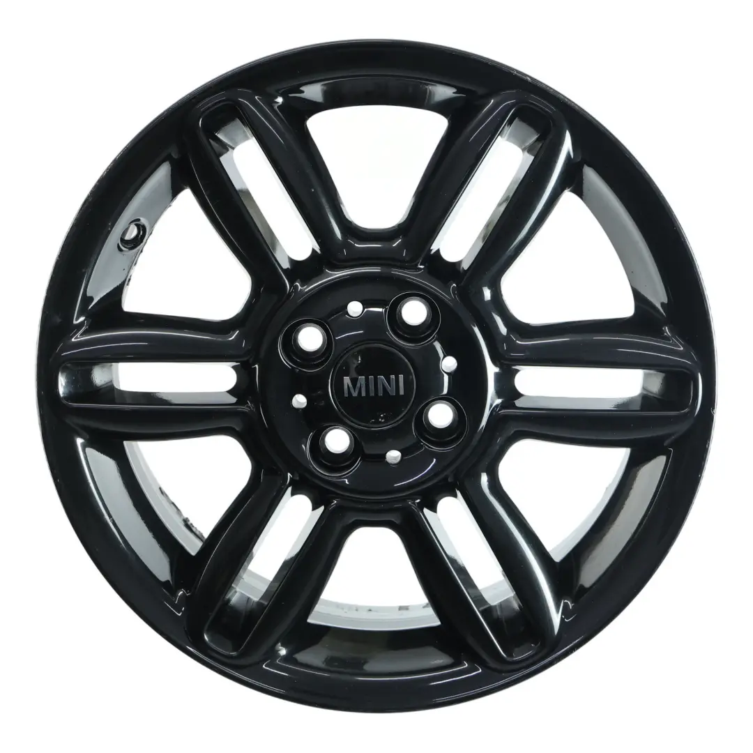 Mini Cooper R55 R56 R57 Black Wheel Alloy Rim 16" 6,5J 6-Star Twin Spoke 119 - SKU 6856969-4 - Part number 6856969