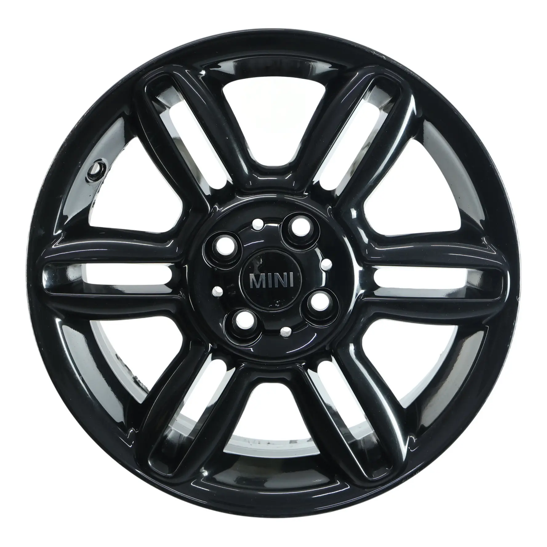 Mini Cooper R55 R56 R57 Black Wheel Alloy Rim 16" 6,5J 6-Star Twin Spoke 119