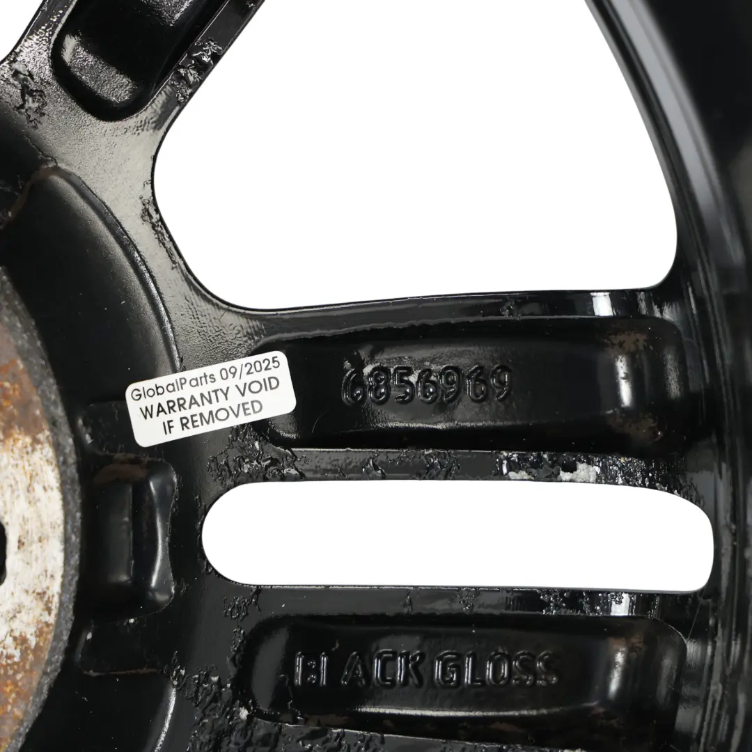 Mini Cooper R55 R56 R57 Black Wheel Alloy Rim 16" 6,5J 6-Star Twin Spoke 119 - SKU 6856969-4 - Part number 6856969