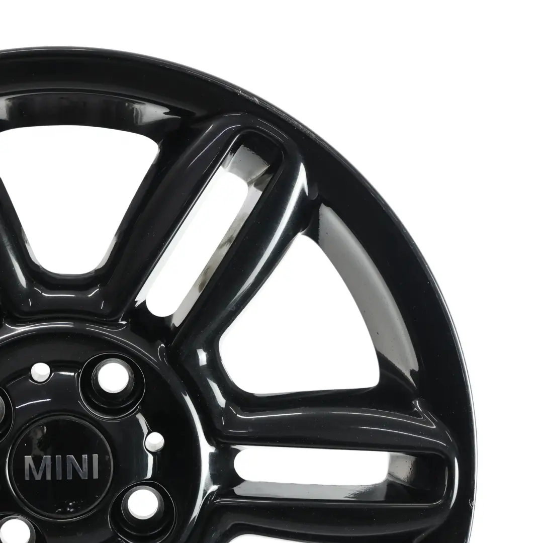Mini Cooper R55 R56 R57 Black Wheel Alloy Rim 16" 6,5J 6-Star Twin Spoke 119 - SKU 6856969-4 - Part number 6856969