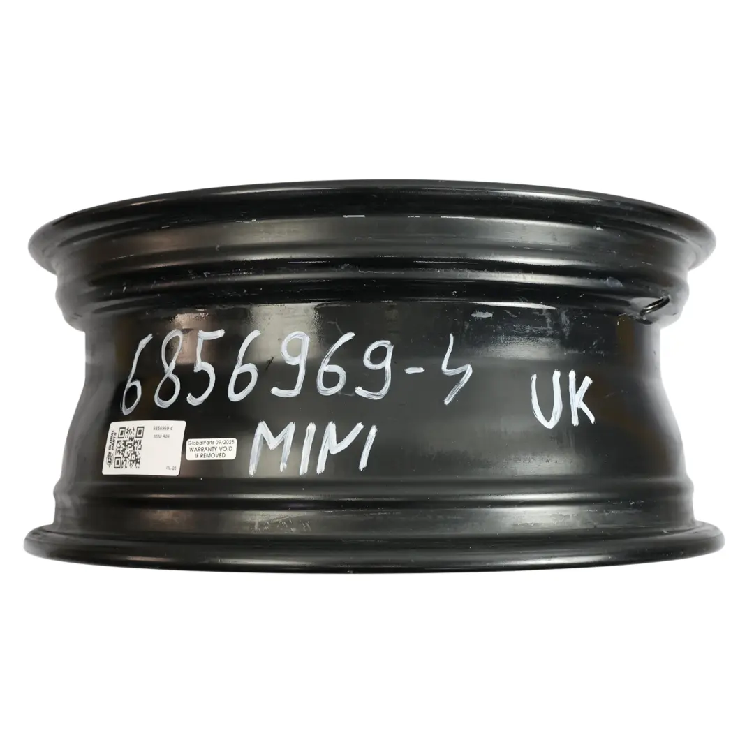 Mini Cooper R55 R56 R57 Black Wheel Alloy Rim 16" 6,5J 6-Star Twin Spoke 119 - SKU 6856969-4 - Part number 6856969