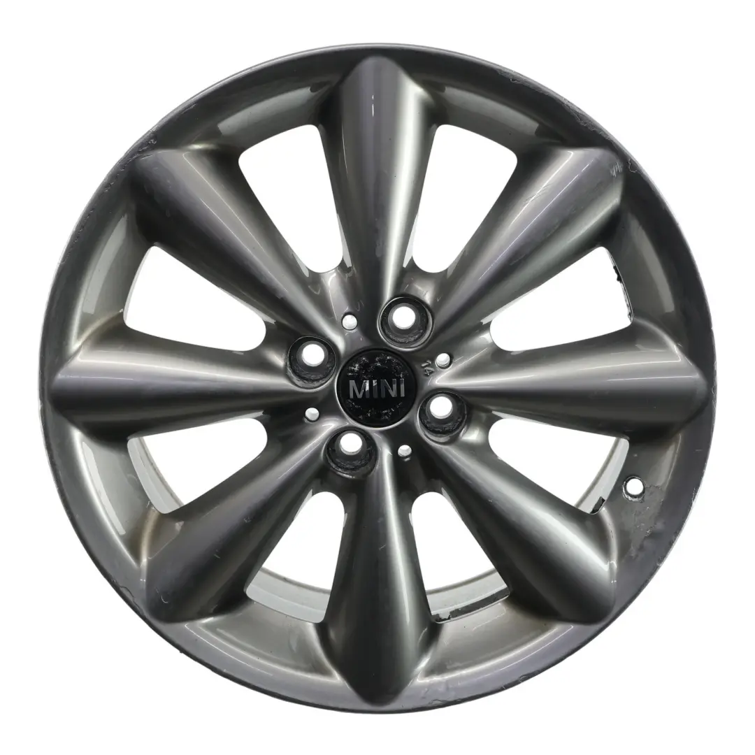 Mini R55 R56 R57 Grigio Cerchio in lega 17" 7J ET:48 Raggi conici 121 - SKU 6857070-1 - Numero di parte 6857070