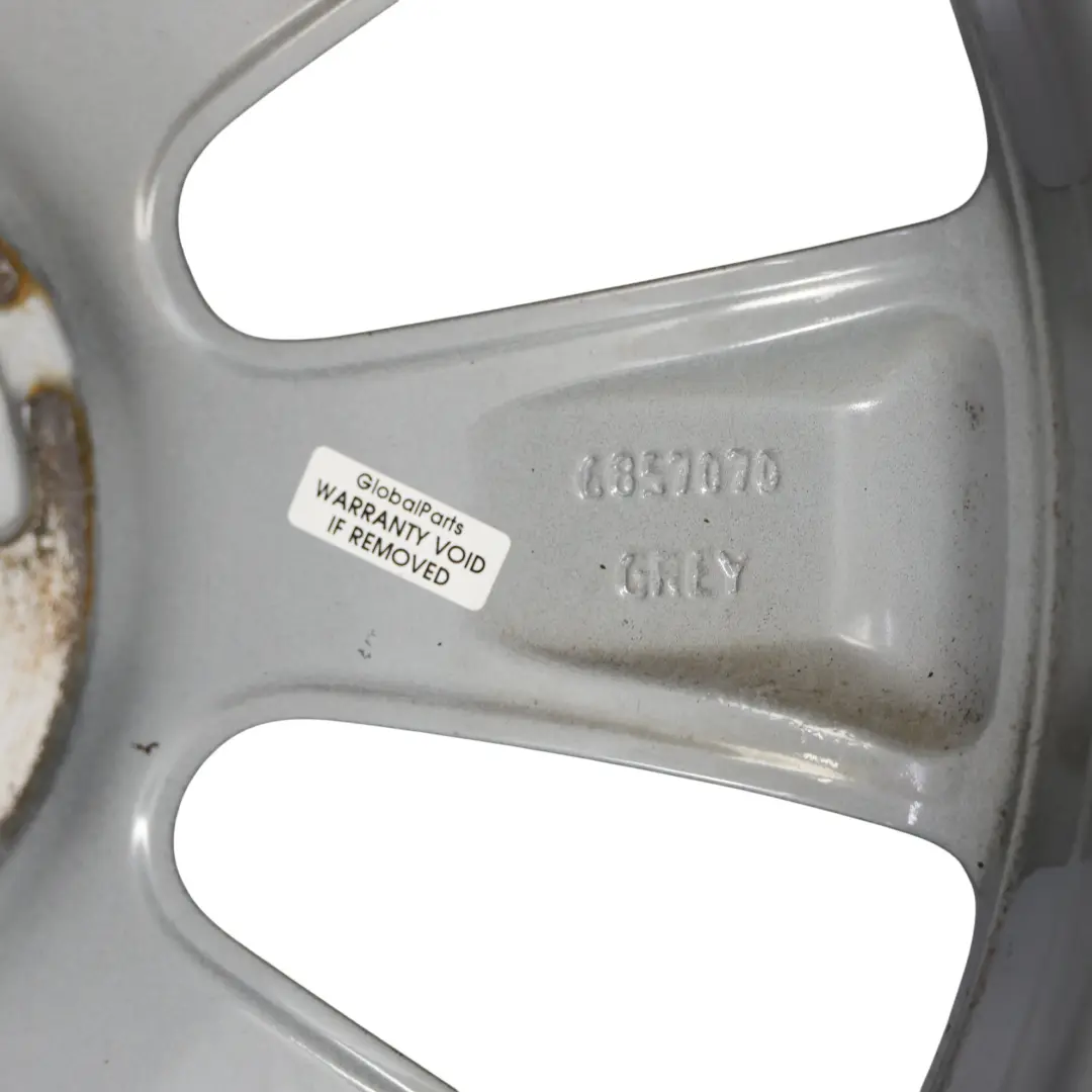 Grigio Cerchio in lega 17" 7J ET:48 Raggi conici 121 per Mini R55 R56 R57 con numero di parte 6857070 Mini R55 R56 R57 Grigio Cerchio in lega 17" 7J ET:48 Raggi conici 121 - SKU 6857070-1 - Numero di parte 6857070