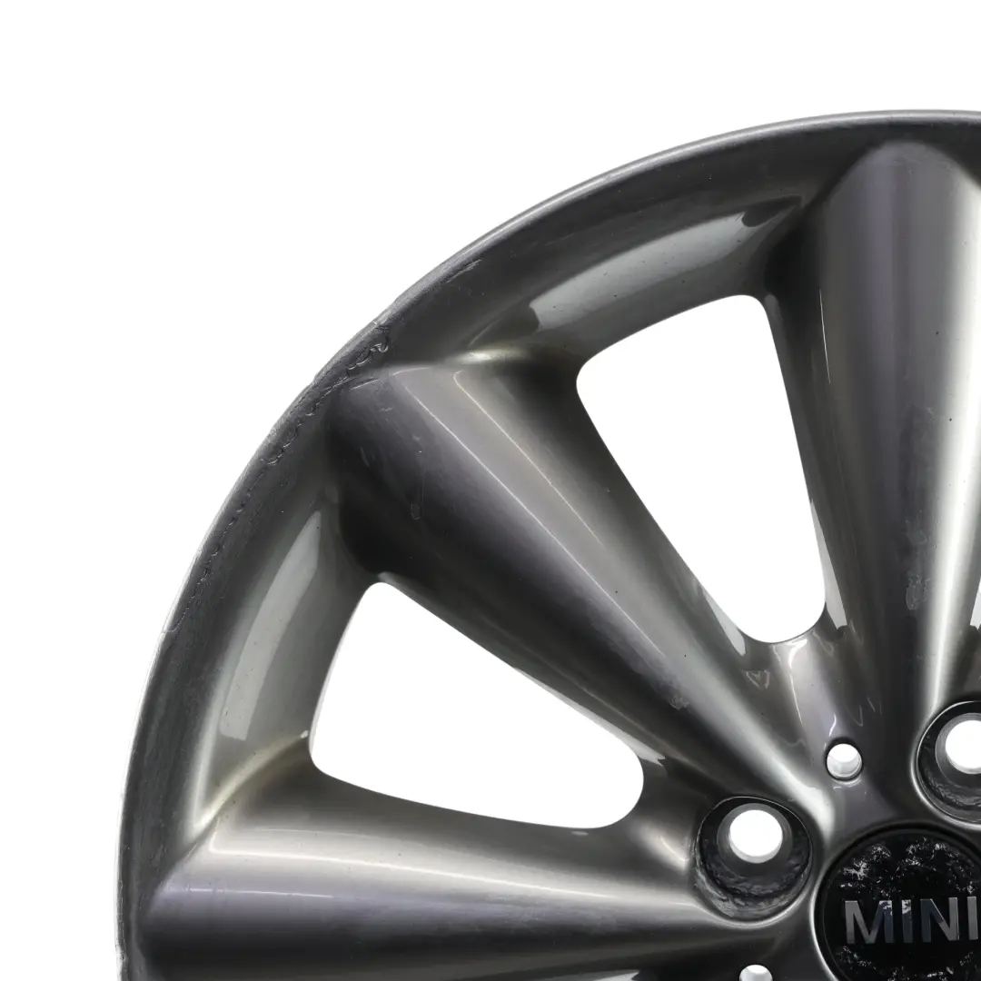 Grey Wheel Alloy Rim 17" 7J ET:48 Conical Spoke 121 to Mini R55 R56 R57 with Part number 6857070 Mini R55 R56 R57 Grey Wheel Alloy Rim 17" 7J ET:48 Conical Spoke 121 - SKU 6857070-1 - Part number 6857070