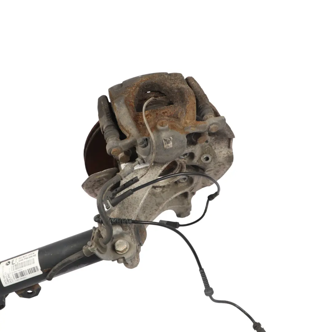 B37 Suspension Leg Front Left N/S Brake Caliper Wheel Carrier to BMW F46 216d with Part number 6857463 BMW F46 216d B37 Suspension Leg Front Left N/S Brake Caliper Wheel Carrier - SKU 6857463-1 - Part number 6857463