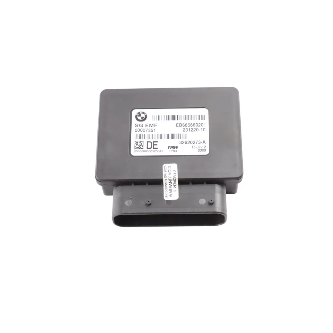 BMW Z4 E89 Roadster Unidad de Control EMF Módulo de Freno Rueda Trasera 6794260 - SKU 6862244 - Número de pieza 6862244