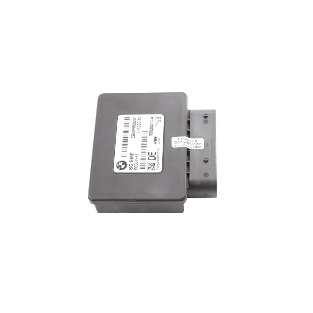 BMW Z4 E89 Roadster Control Unit EMF Rear Wheel Brake Module 6794260 - SKU 6862244 - Part number 6862244
