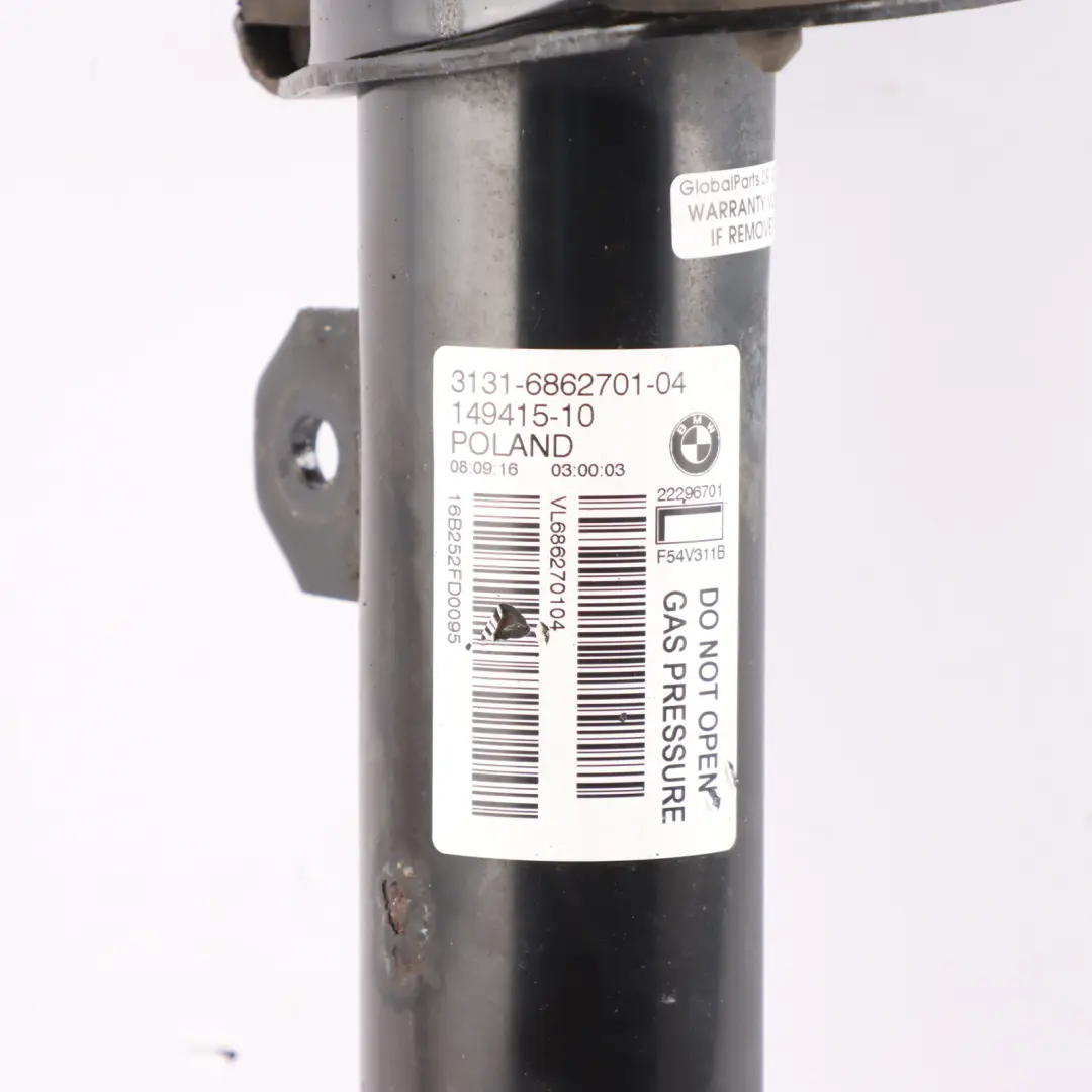 F54N Suspension Shock Absorber Strut Front Left N/S to Mini Clubman F54 with Part number 6862701 Mini Clubman F54 F54N Suspension Shock Absorber Strut Front Left N/S - SKU 6862701-1 - Part number 6862701