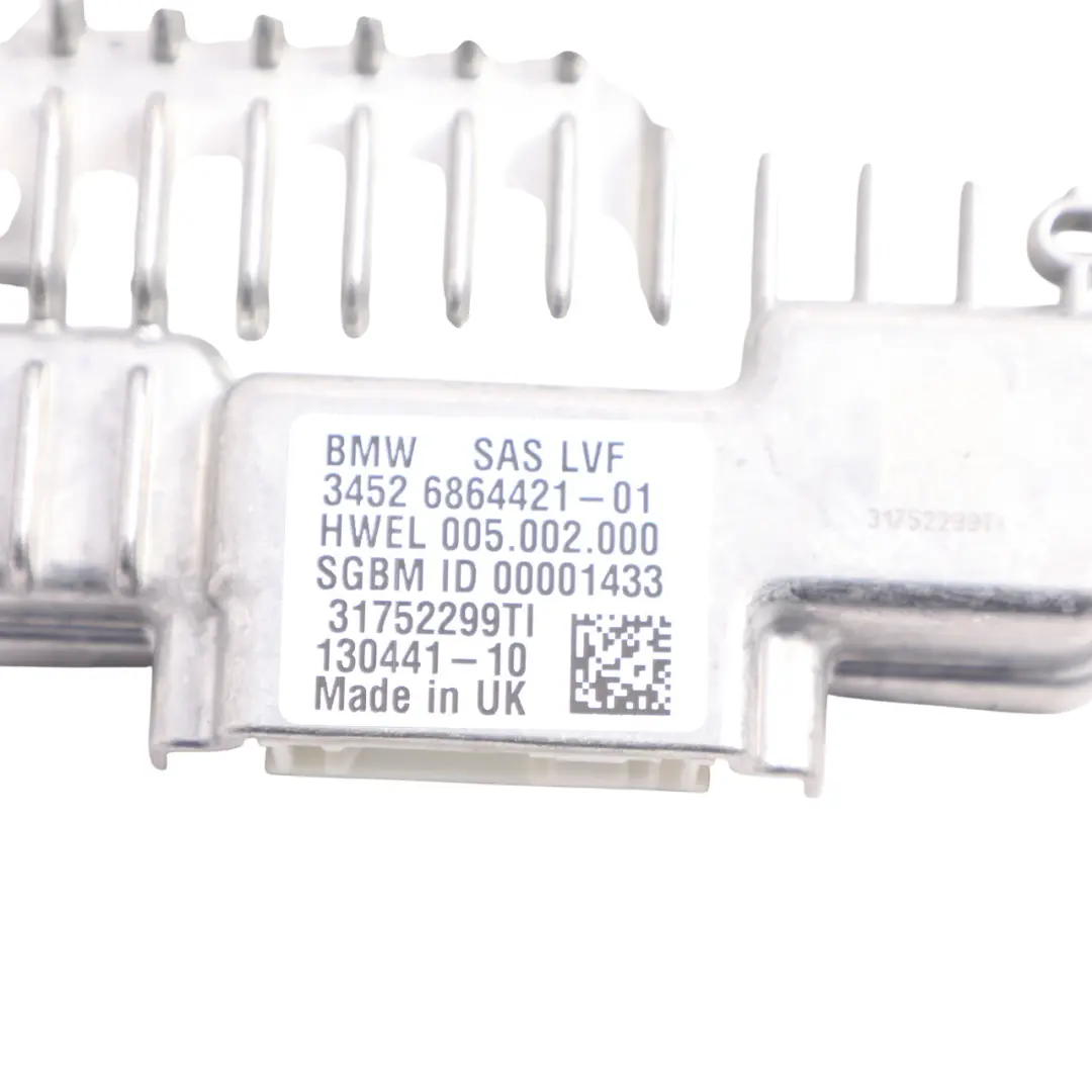 BMW i3 I01 F45 F46 Mini Clubman F54 Control Unit SAS Module ECU - SKU 6864421 - Part number 6864421