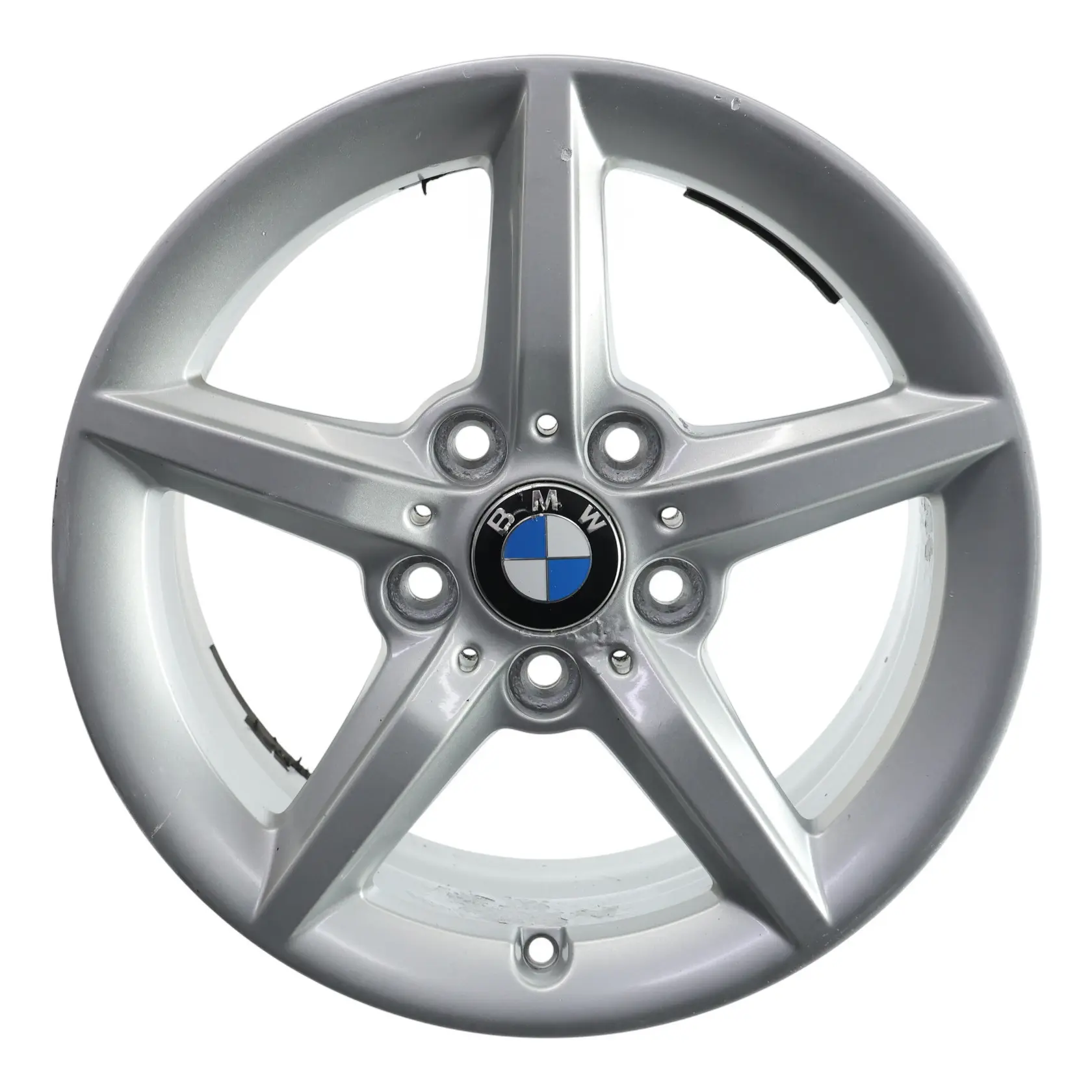 BMW F20 F21 F22 F23 Silver Wheel Alloy Rim 16" ET:40 7J 6866302 Star Spoke 654