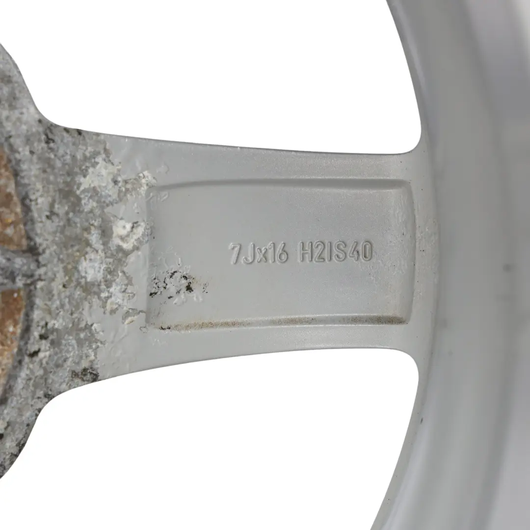 BMW F20 F21 F22 Argent Jantes Alu Alliage 16 " Et : 40 7J Rayons en etoe 654 - SKU 6866302-1 - Numéro de pièce 6866302