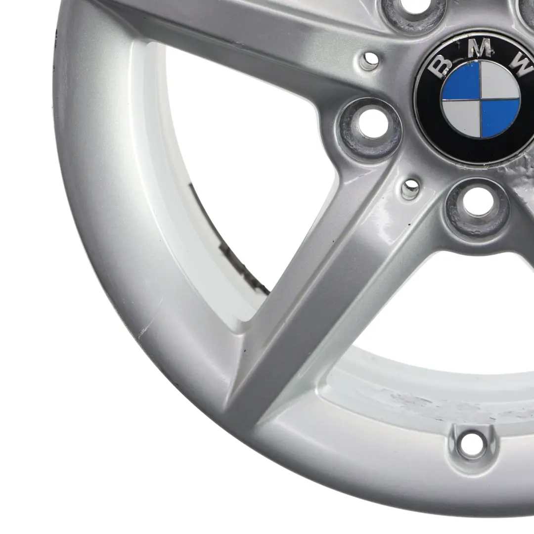 Alloy Rim 16" ET:40 7J Star Spoke 654 to BMW F20 F21 F22 F23 Silver Wheel with Part number 6866302 BMW F20 F21 F22 F23 Silver Wheel Alloy Rim 16" ET:40 7J Star Spoke 654 - SKU 6866302-1 - Part number 6866302