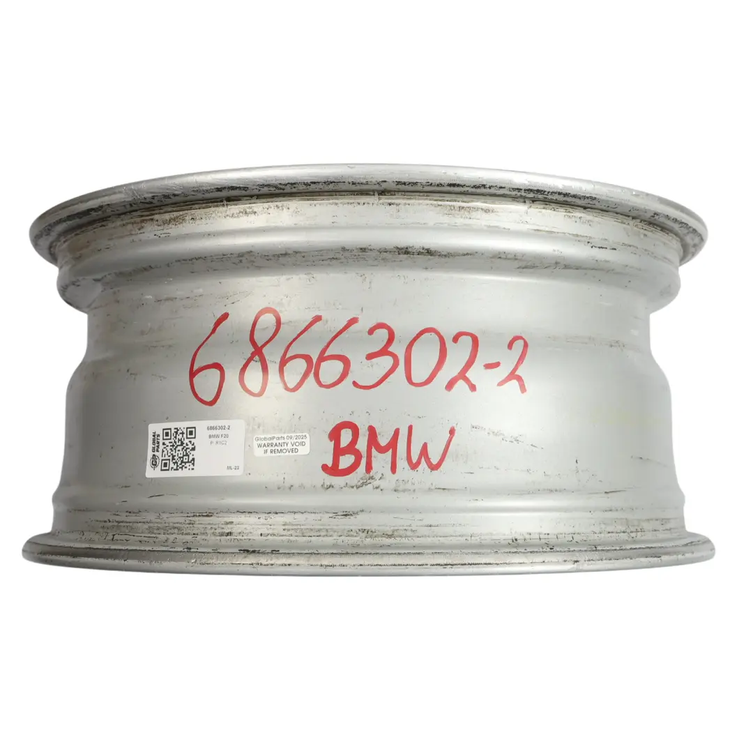 BMW F20 F21 F22 F23 Silver Wheel Alloy Rim 16" 7J ET:40 Star Spoke 654 - SKU 6866302-2 - Part number 6866302