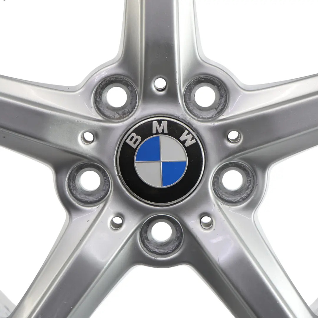 Alloy Rim 16" 7J ET:40 Star Spoke 654 to BMW F20 F21 F22 F23 Silver Wheel with Part number 6866302 BMW F20 F21 F22 F23 Silver Wheel Alloy Rim 16" 7J ET:40 Star Spoke 654 - SKU 6866302-2 - Part number 6866302