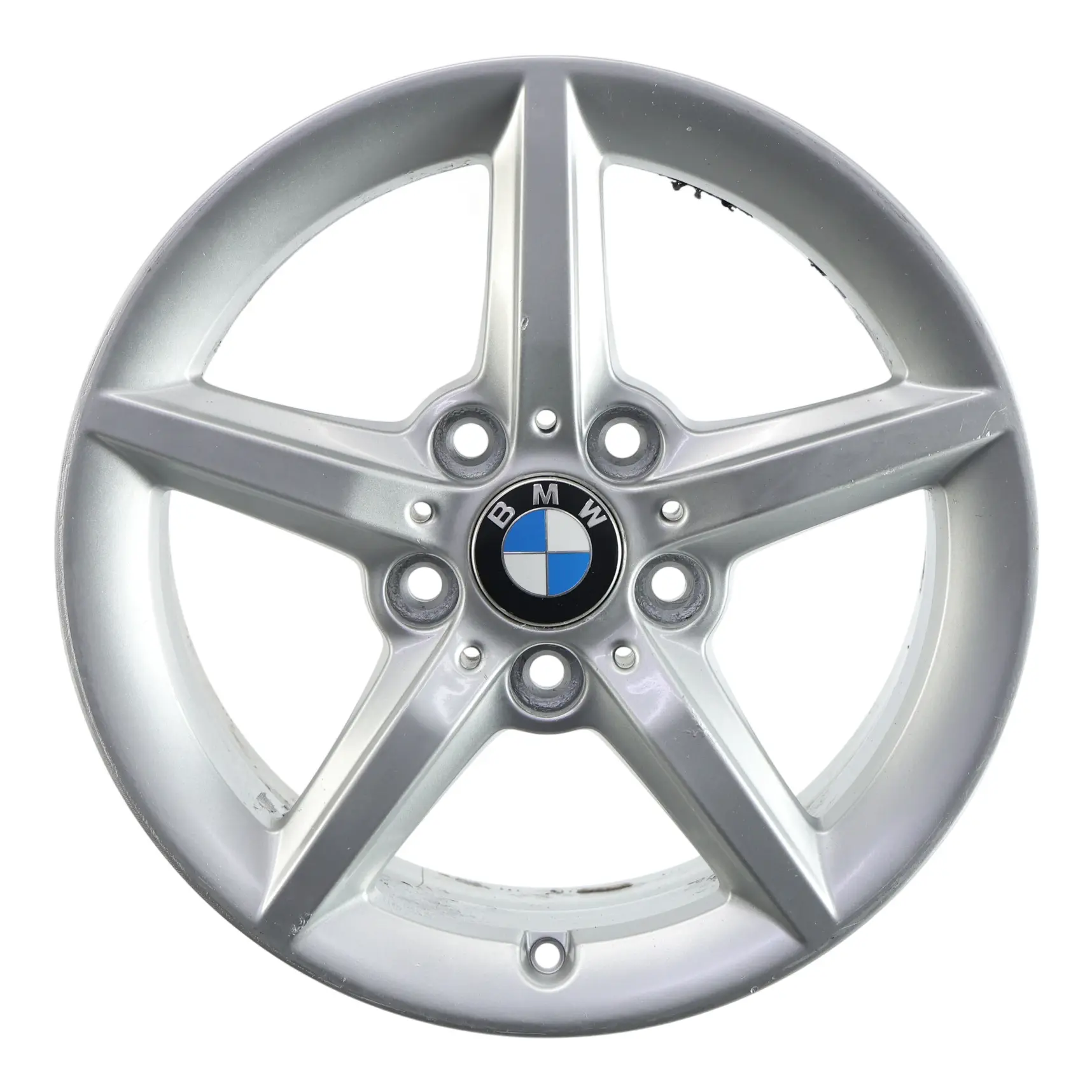 BMW F20 F21 F22 F23 Silver Wheel Alloy Rim 16" ET:40 7J 6866302 Star Spoke 654