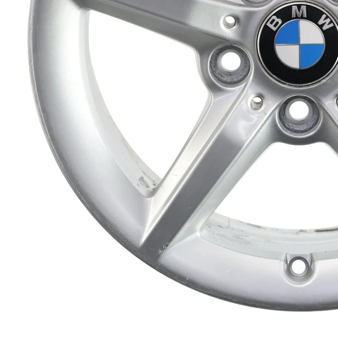 BMW F20 F21 F22 F23 Silver Wheel Alloy Rim 16" ET:40 7J Star Spoke 654 - SKU 6866302-3 - Part number 6866302