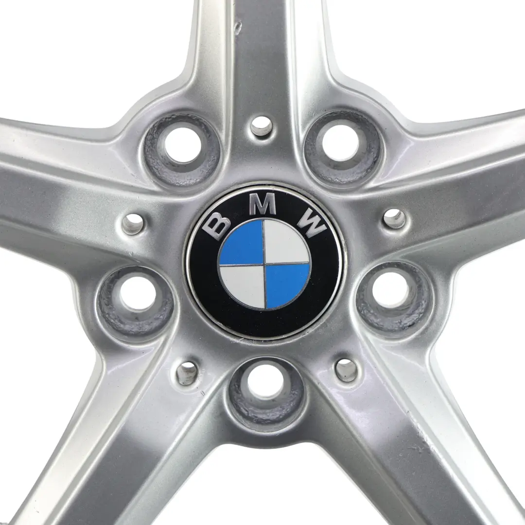 BMW F20 F21 F22 F23 Silver Wheel Alloy Rim 16" ET:40 7J Star Spoke 654 - SKU 6866302-3 - Part number 6866302