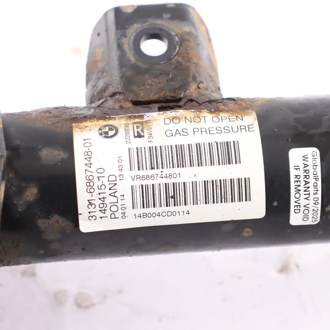 Strut Front Right O/S Suspension Shock Absorber to BMW F34 GT Spring with Part number 6867448 BMW F34 GT Spring Strut Front Right O/S Suspension Shock Absorber - SKU 6867448 - Part number 6867448