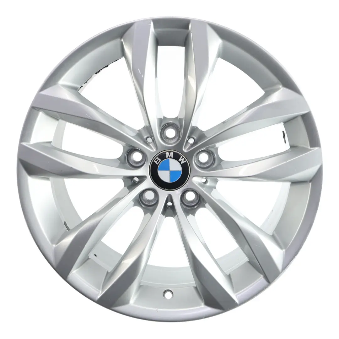 BMW F10 F11 LCI Tylna Srebrna Alufelga 18" 9J ET:44 Styling 609 - SKU 6868498-1 - Numer Części 6868498