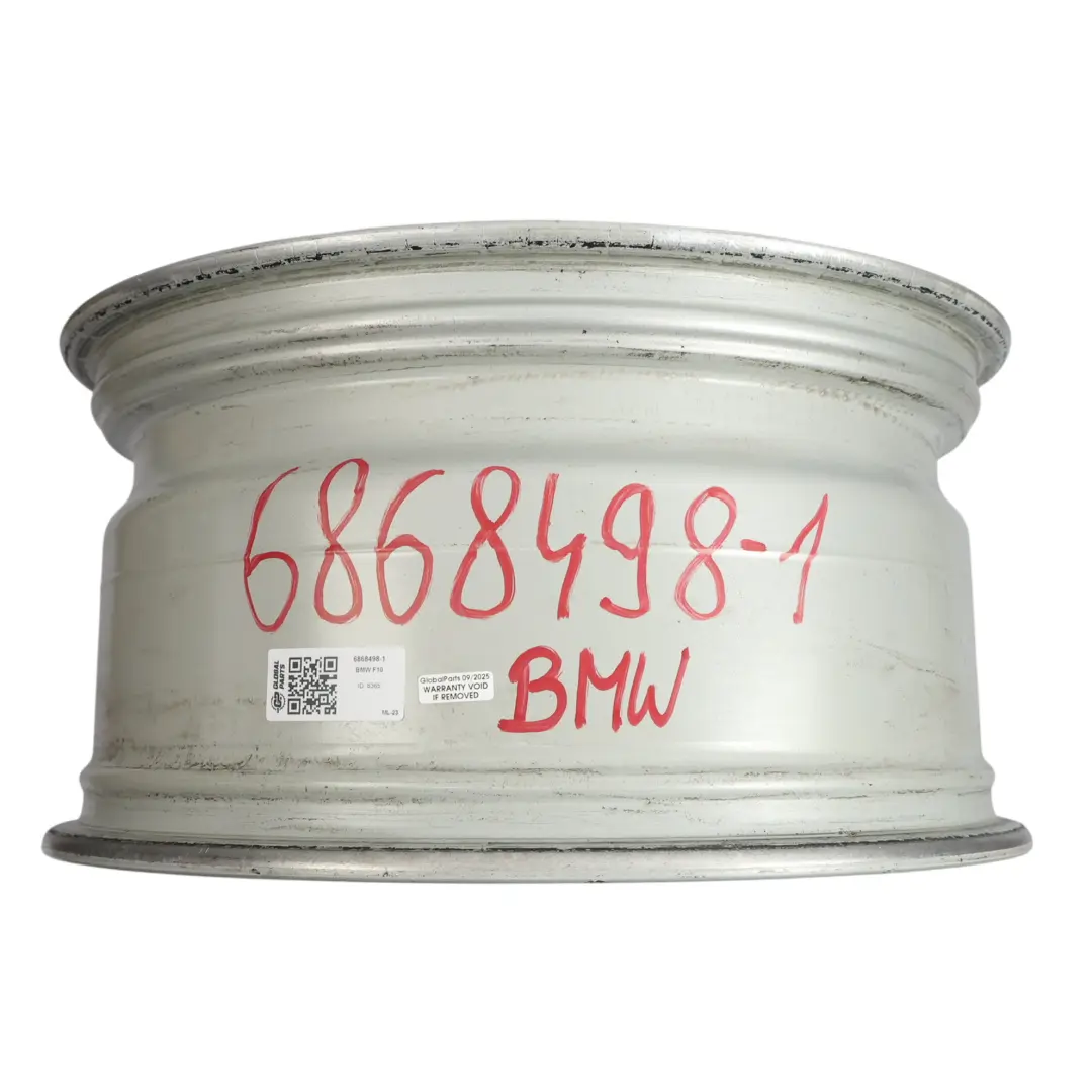 Hinterrad Felge Silber 18" 9J ET:44 Styling 609 für BMW F10 F11 LCI mit Teilenummer 6868498 BMW F10 F11 LCI Hinterrad Felge Silber 18" 9J ET:44 Styling 609 - SKU 6868498-1 - Teilenummer 6868498