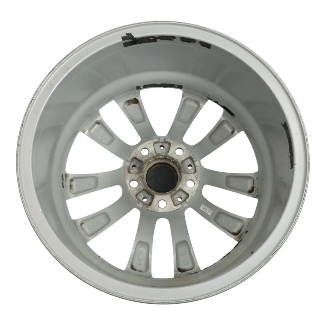 BMW F10 F11 LCI Rear Silver Wheel Alloy Rim 18" 9J ET:44 Styling 609 - SKU 6868498-2 - Part number 6868498
