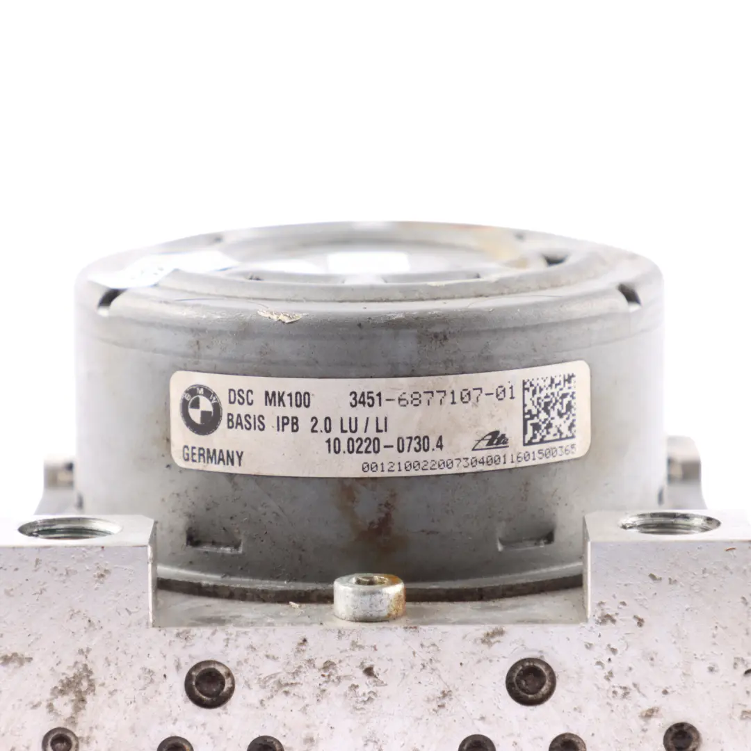 ABS Braking Hydro Unit Pump Unit Module Modulator 6877107 to Mini F54 with Part number 6877108 Mini F54 ABS Braking Hydro Unit Pump Unit Module Modulator 6877107 - SKU 6877108 - Part number 6877108