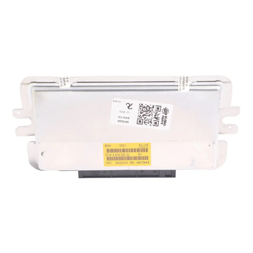 BMW F10 F20 F30 Rear M VDC Sport Suspension Control Unit Module - SKU 6878200 - Part number 6878200
