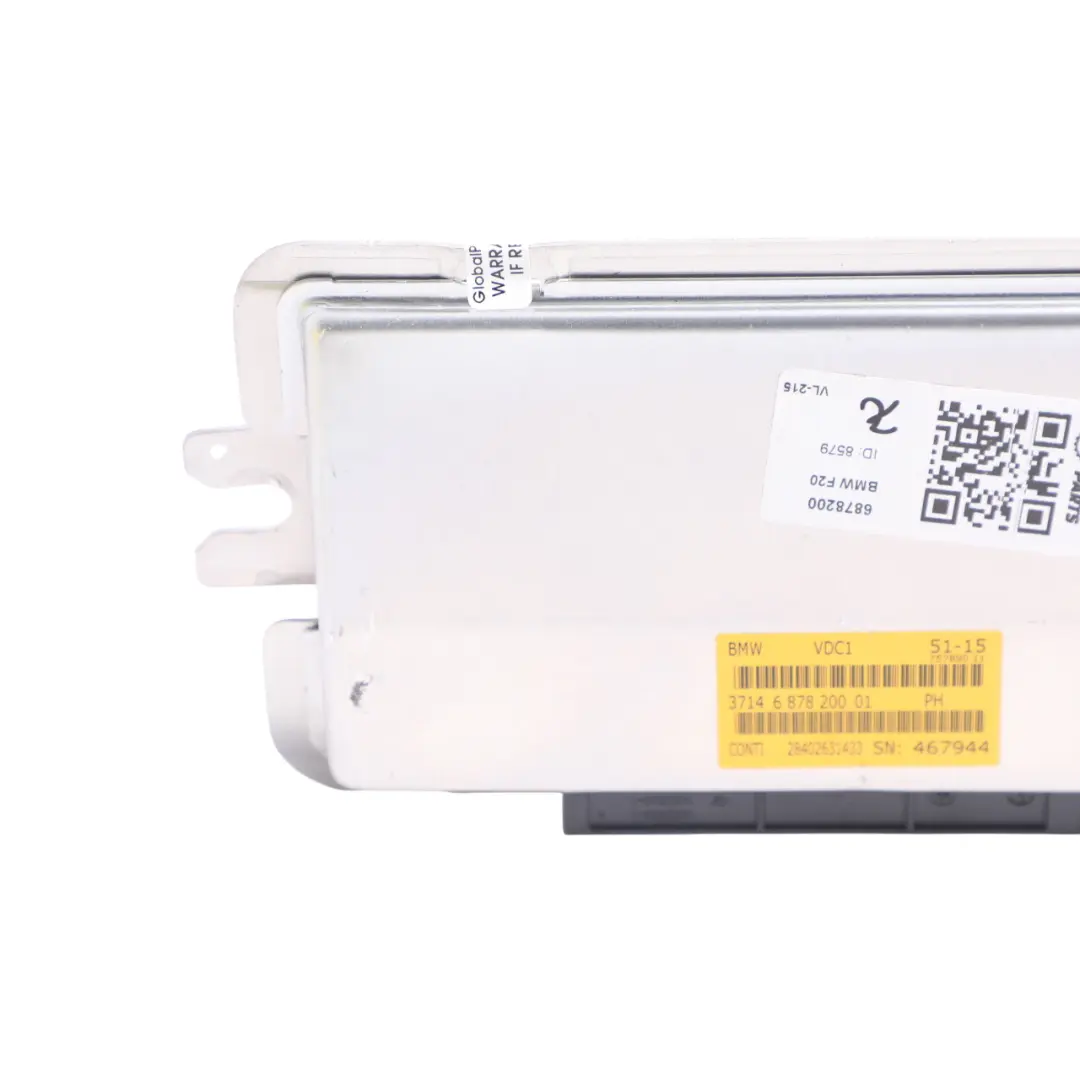 VDC Sport Suspension Control Unit Module to BMW F10 F20 F30 Rear M with Part number 6878200 BMW F10 F20 F30 Rear M VDC Sport Suspension Control Unit Module - SKU 6878200 - Part number 6878200