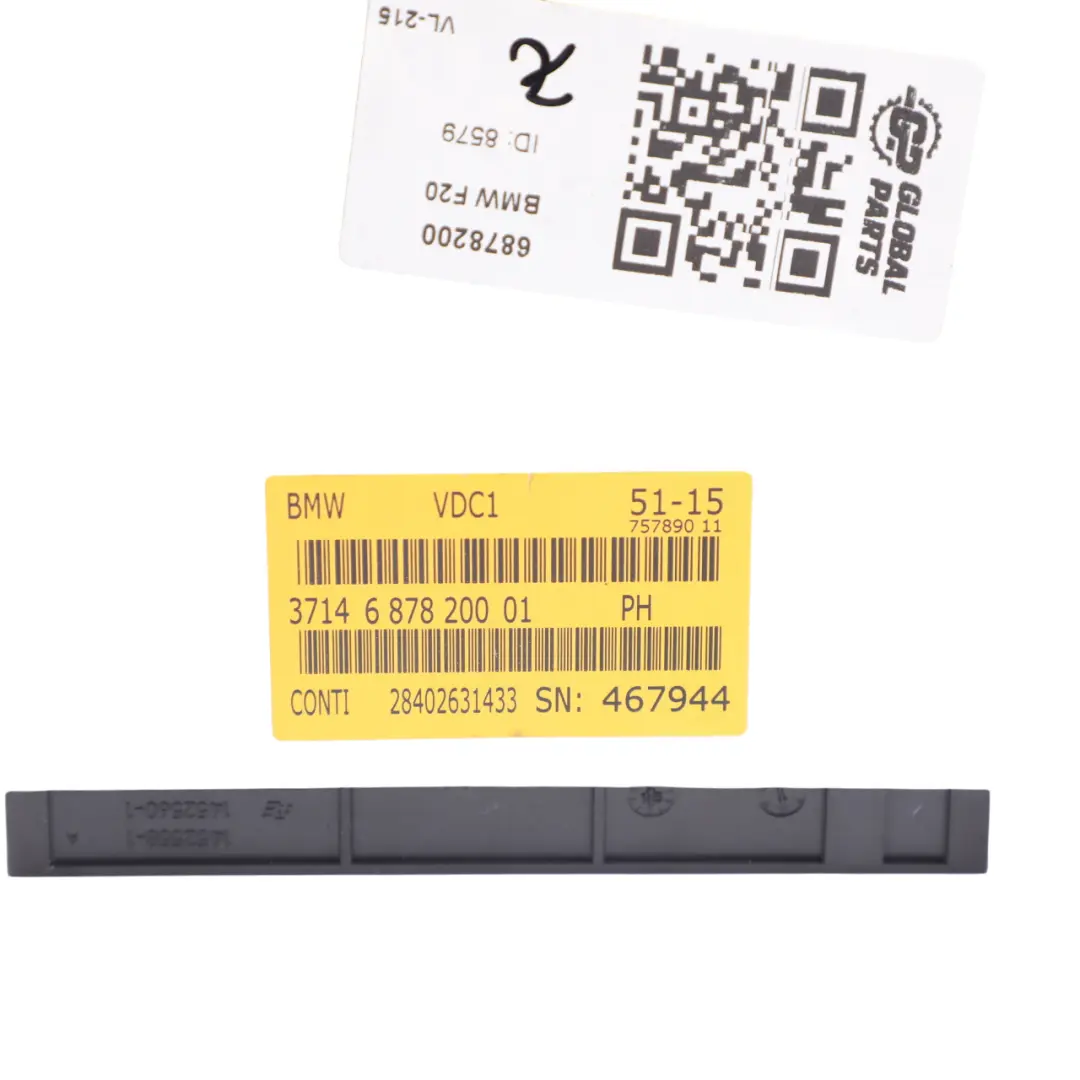 BMW F10 F20 F30 Rear M VDC Sport Suspension Control Unit Module - SKU 6878200 - Part number 6878200