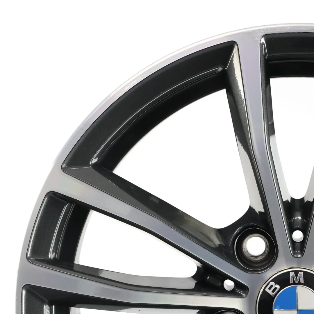 Bicolor Wheel Rim Alloy 17" 7.5J ET:43 Styling 725 to BMW F20 F21 F22 F23 with Part number 6879186 BMW F20 F21 F22 F23 Bicolor Wheel Rim Alloy 17" 7.5J ET:43 Styling 725 - SKU 6879186-3 - Part number 6879186