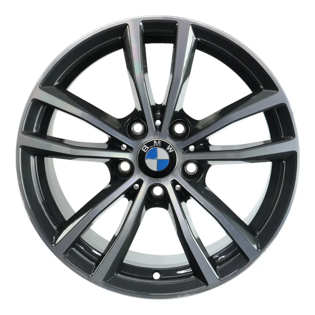 Bicolor Wheel Rim Alloy 17" 7.5J ET:43 Styling 725 to BMW F20 F21 F22 F23 with Part number 6879186 BMW F20 F21 F22 F23 Bicolor Wheel Rim Alloy 17" 7.5J ET:43 Styling 725 - SKU 6879186-4 - Part number 6879186