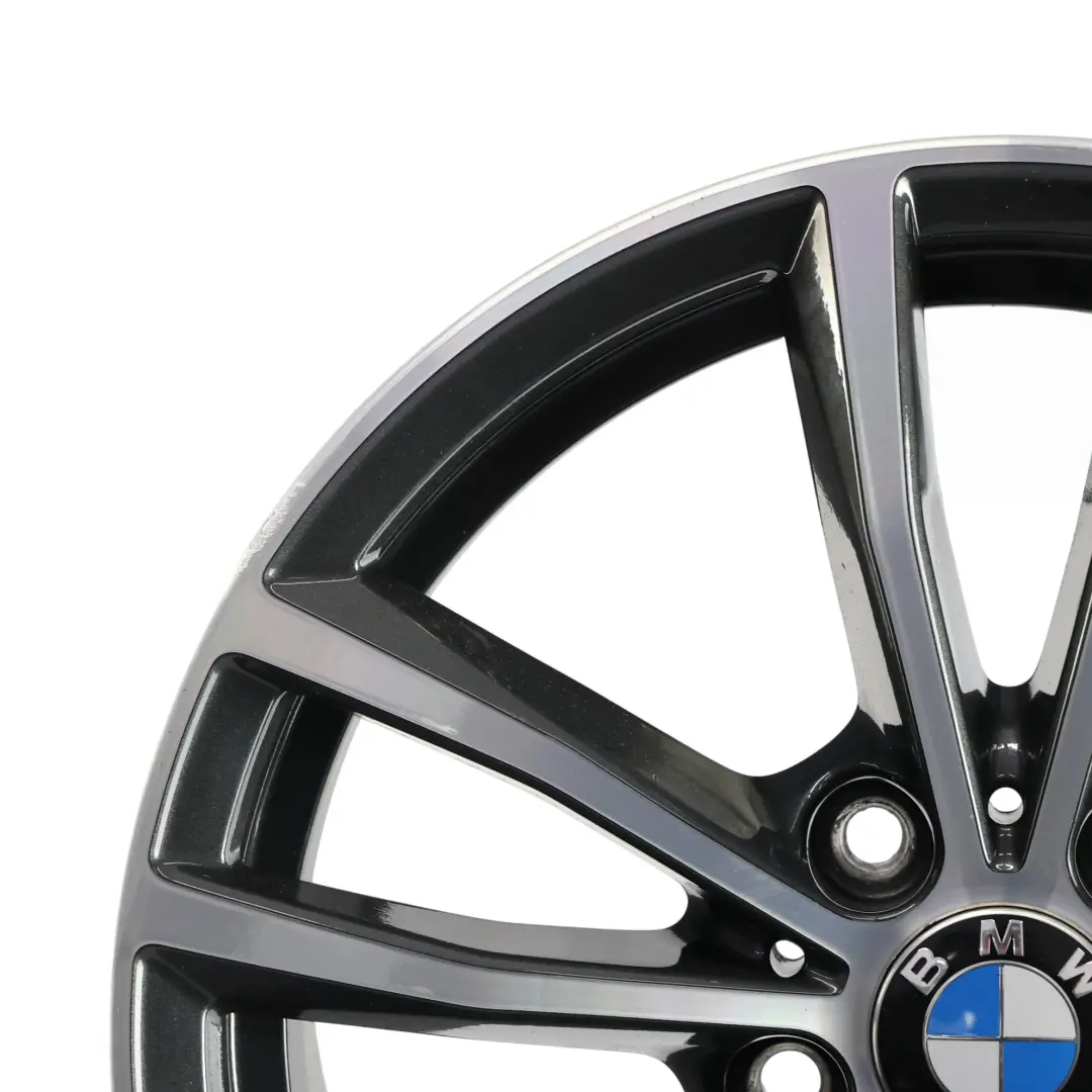 Bicolor Wheel Rim Alloy 17" 7.5J ET:43 Styling 725 to BMW F20 F21 F22 F23 with Part number 6879186 BMW F20 F21 F22 F23 Bicolor Wheel Rim Alloy 17" 7.5J ET:43 Styling 725 - SKU 6879186-4 - Part number 6879186