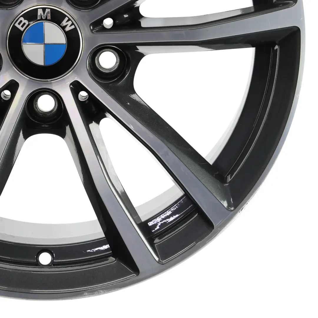 Bicolor Wheel Rim Alloy 17" 7.5J ET:43 Styling 725 to BMW F20 F21 F22 F23 with Part number 6879186 BMW F20 F21 F22 F23 Bicolor Wheel Rim Alloy 17" 7.5J ET:43 Styling 725 - SKU 6879186-4 - Part number 6879186