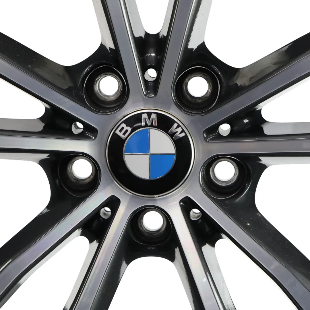 Bicolor Wheel Rim Alloy 17" 7.5J ET:43 Styling 725 to BMW F20 F21 F22 F23 with Part number 6879186 BMW F20 F21 F22 F23 Bicolor Wheel Rim Alloy 17" 7.5J ET:43 Styling 725 - SKU 6879186-4 - Part number 6879186