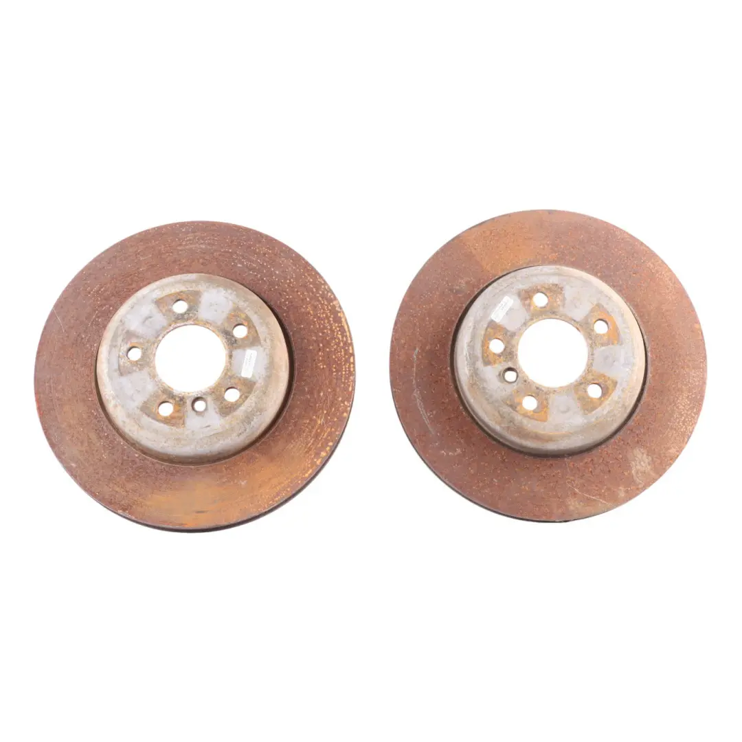 Front Wheel Brake Disc Left Right Ventilated N/O/S Set to BMW F10 F11 F12 with Part number 6898723 BMW F10 F11 F12 Front Wheel Brake Disc Left Right Ventilated N/O/S Set - SKU 6898723-1 - Part number 6898723