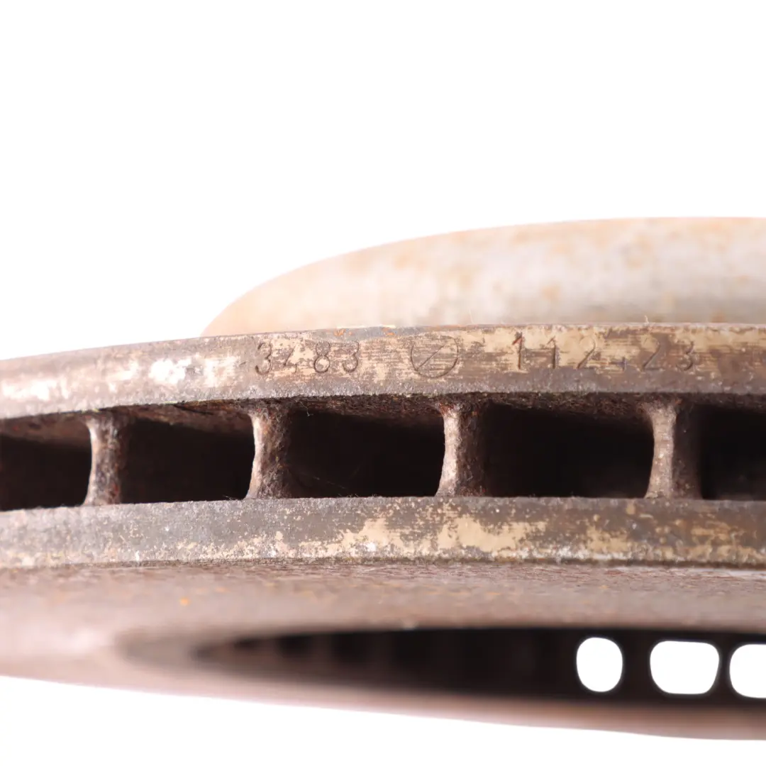 Front Wheel Brake Disc Left Right Ventilated N/O/S Set to BMW F10 F11 F12 with Part number 6898723 BMW F10 F11 F12 Front Wheel Brake Disc Left Right Ventilated N/O/S Set - SKU 6898723-1 - Part number 6898723