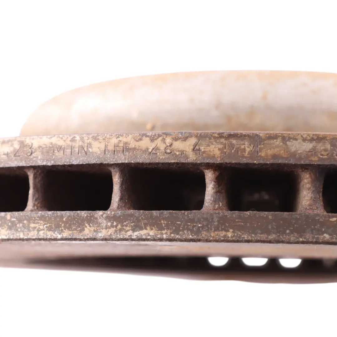 Front Wheel Brake Disc Left Right Ventilated N/O/S Set to BMW F10 F11 F12 with Part number 6898723 BMW F10 F11 F12 Front Wheel Brake Disc Left Right Ventilated N/O/S Set - SKU 6898723-1 - Part number 6898723