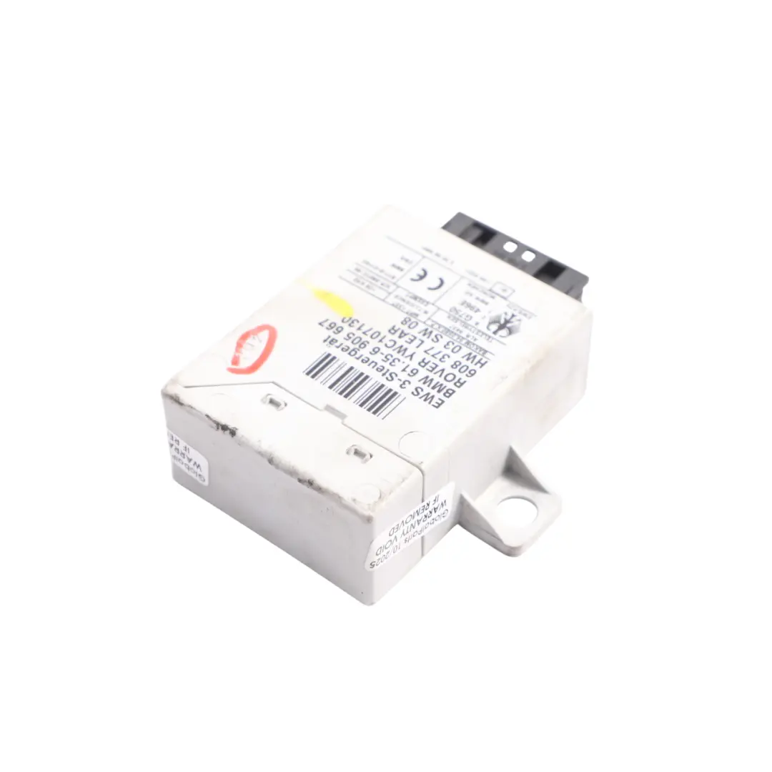 BMW 3 5 7 X3 X5 Z4 Serie E38 E39 E46 E53 E85 E83 Boitier de cde EWS III - SKU 6905667 - Numéro de pièce 6905667