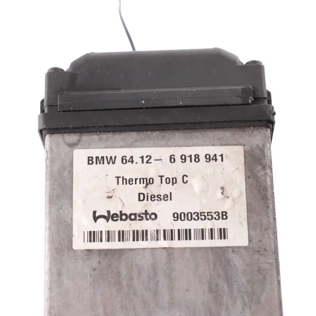 M57 Webasto Auxiliary Heater Unit M57N 3.0d Diesel Engine to BMW X5 E53 with Part number 6918941 BMW X5 E53 M57 Webasto Auxiliary Heater Unit M57N 3.0d Diesel Engine - SKU 6918941 - Part number 6918941