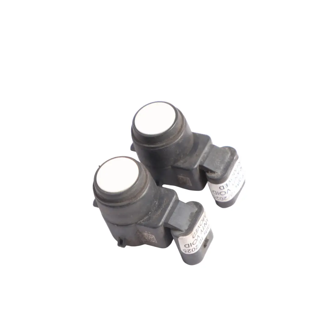 BMW E81 E87 E90 LCI PDC Park Ultraschall Sensor SET X2 Alpinweiß 3 - 300 - SKU 6935598-AW - Teilenummer 6935598