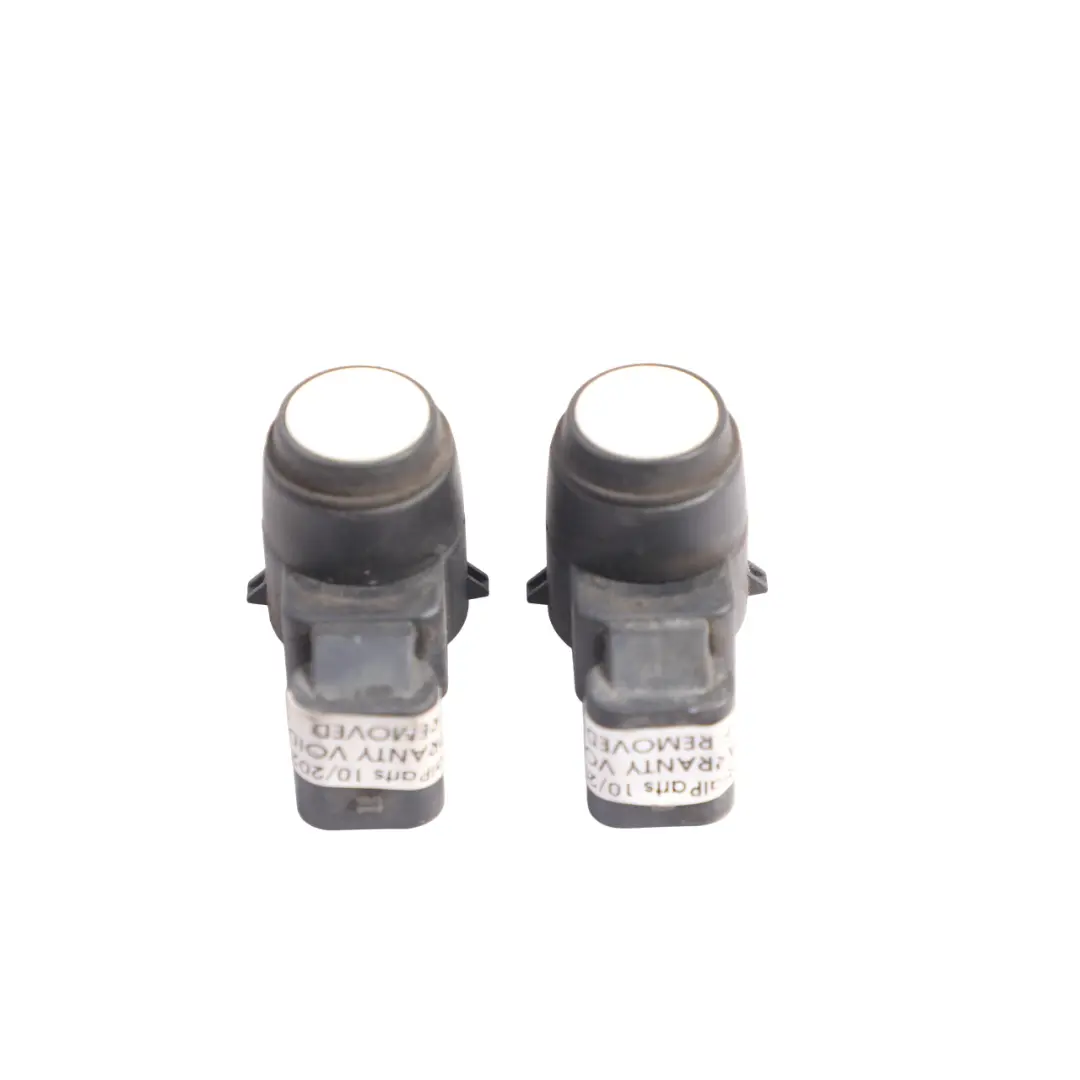 BMW E81 E87 E90 LCI PDC Park Ultraschall Sensor SET X2 Alpinweiß 3 - 300 - SKU 6935598-AW - Teilenummer 6935598