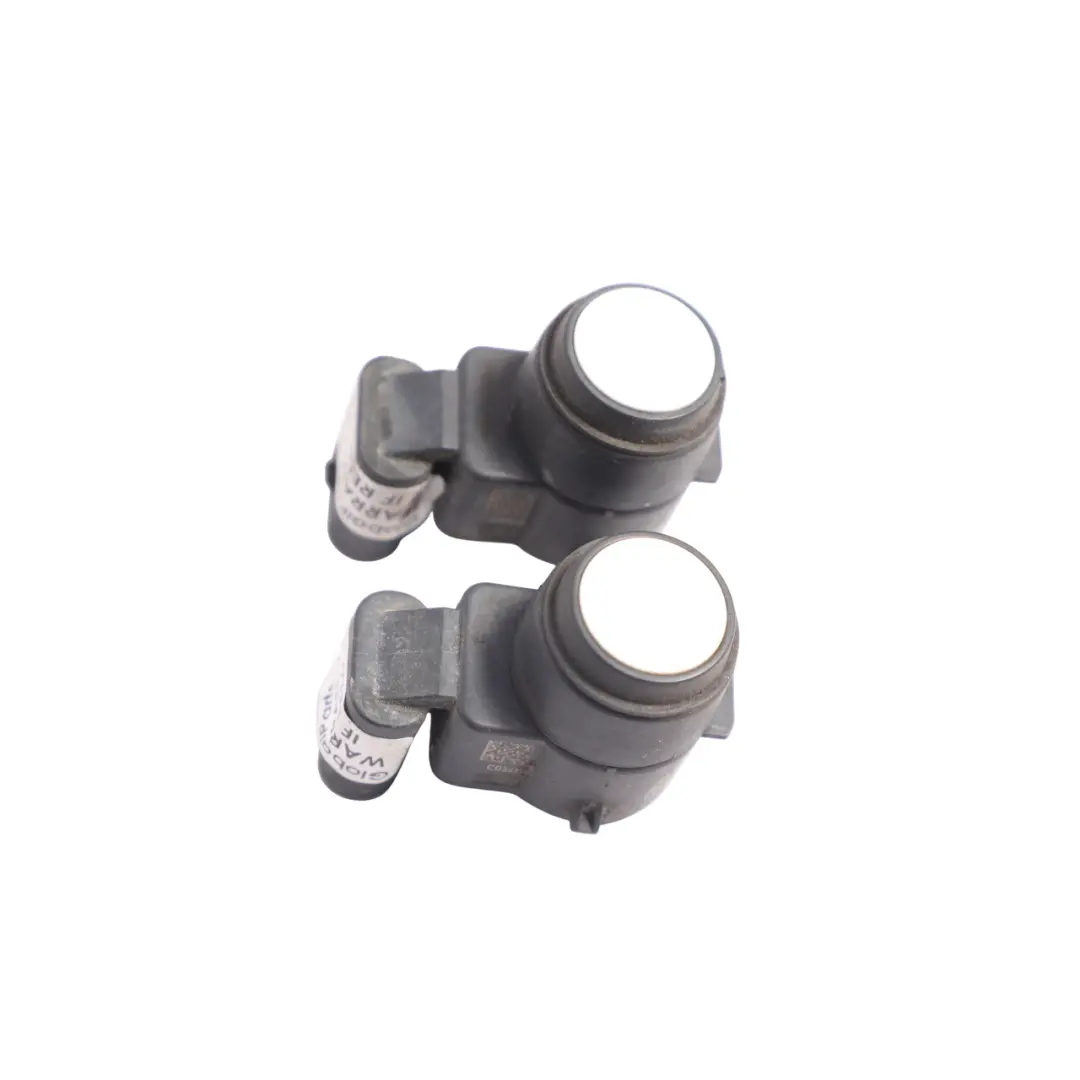 BMW E81 E87 E90 LCI PDC Park Ultraschall Sensor SET X2 Alpinweiß 3 - 300 - SKU 6935598-AW - Teilenummer 6935598