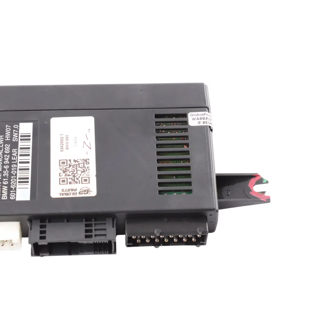 Light Check Module Control Unit ECU Lear Xenon LCM IV to BMW X5 E53 with Part number 6942692 BMW X5 E53 Light Check Module Control Unit ECU Lear Xenon LCM IV - SKU 6942692-1 - Part number 6942692