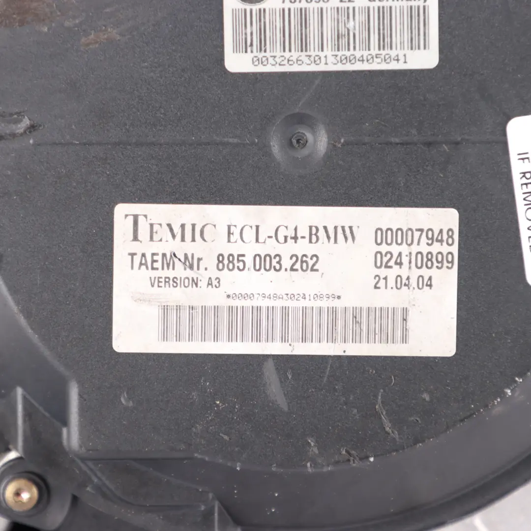 BMW E60 Radiator Cooling Fan Shroud Blade With Motor - SKU 6946638-1 - Part number 6946638