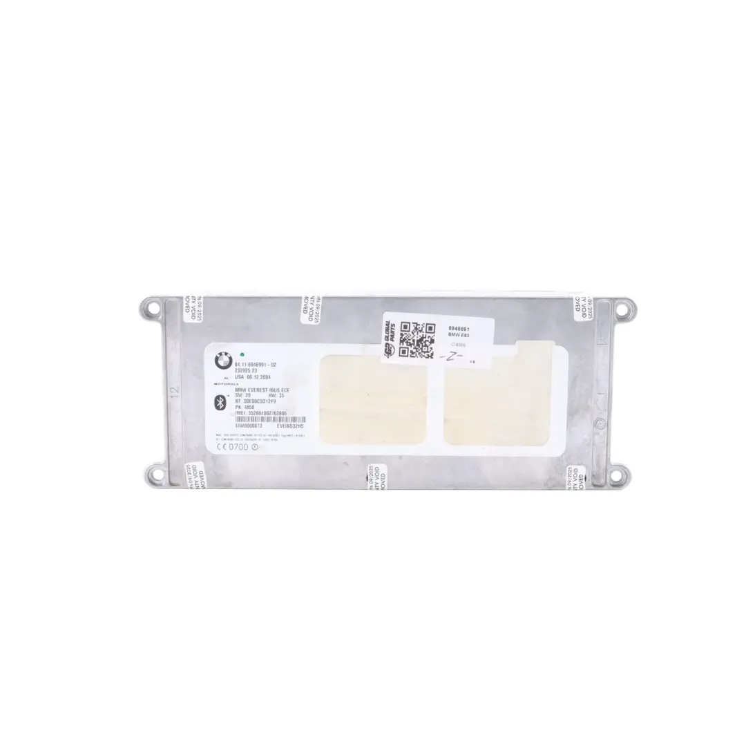 Telematics Bluetooth Control Unit Module to BMW E46 X3 E83 Z4 E85 with Part number 6946991 BMW E46 X3 E83 Z4 E85 Telematics Bluetooth Control Unit Module - SKU 6946991 - Part number 6946991