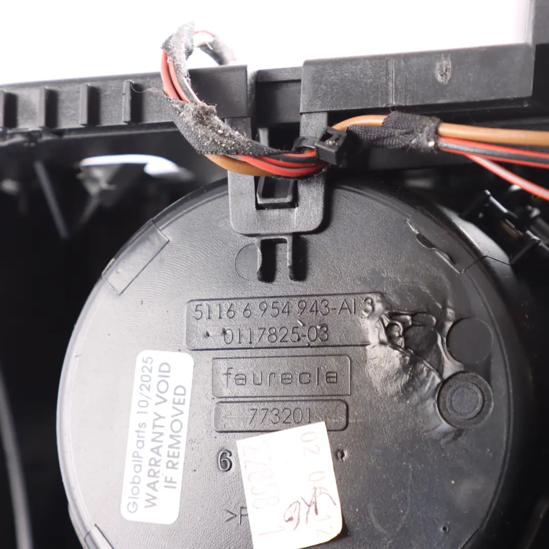 BMW E70 E71 Portavasos Consola Central Rodillo Almacenamiento Bebida - SKU 6954943-2 - Número de pieza 6954943