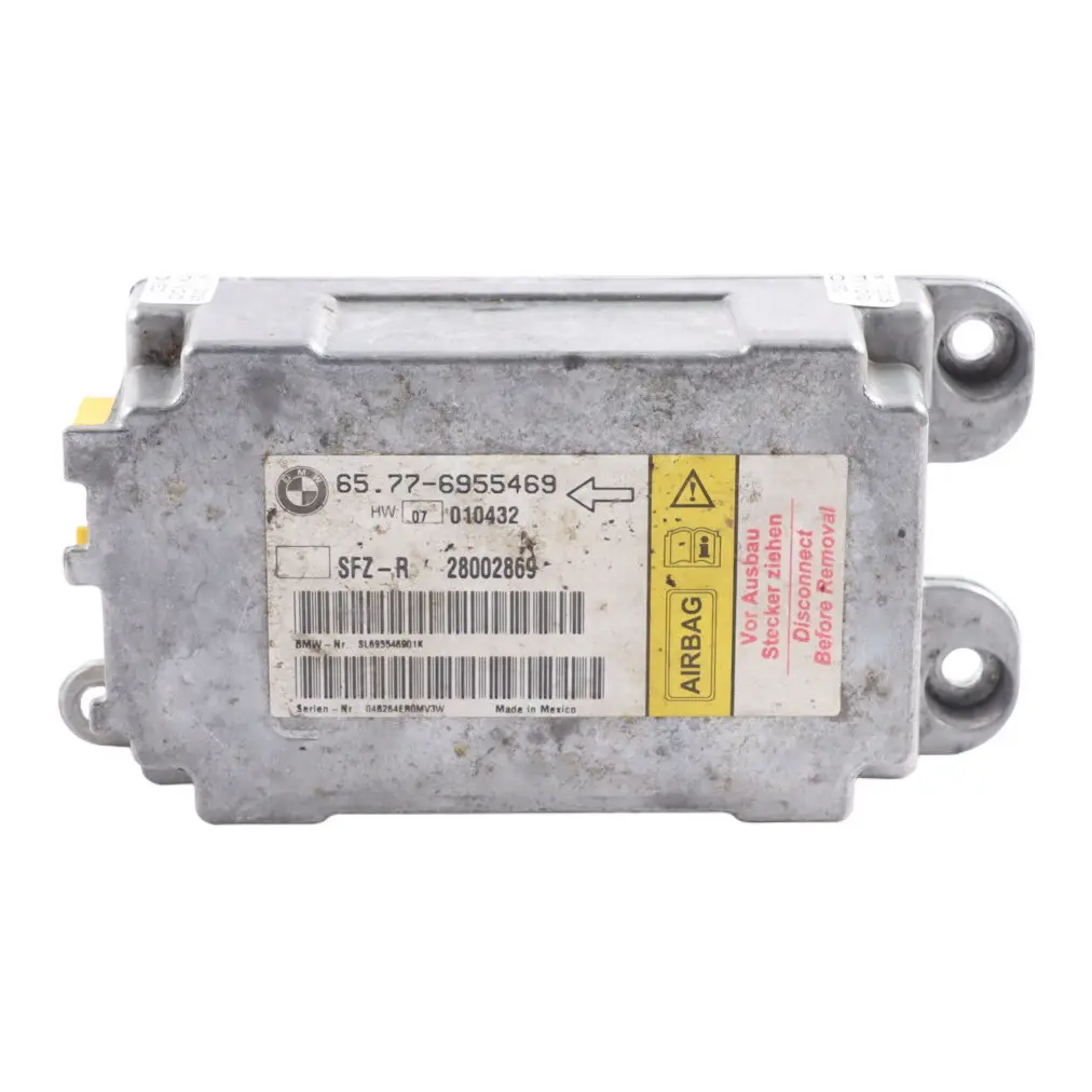 Módulo Aire ECU Unidad Control Sensor Central Vehículo para BMW E64 con número de pieza 6955469 BMW E64 Módulo Aire ECU Unidad Control Sensor Central Vehículo - SKU 6955469 - Número de pieza 6955469