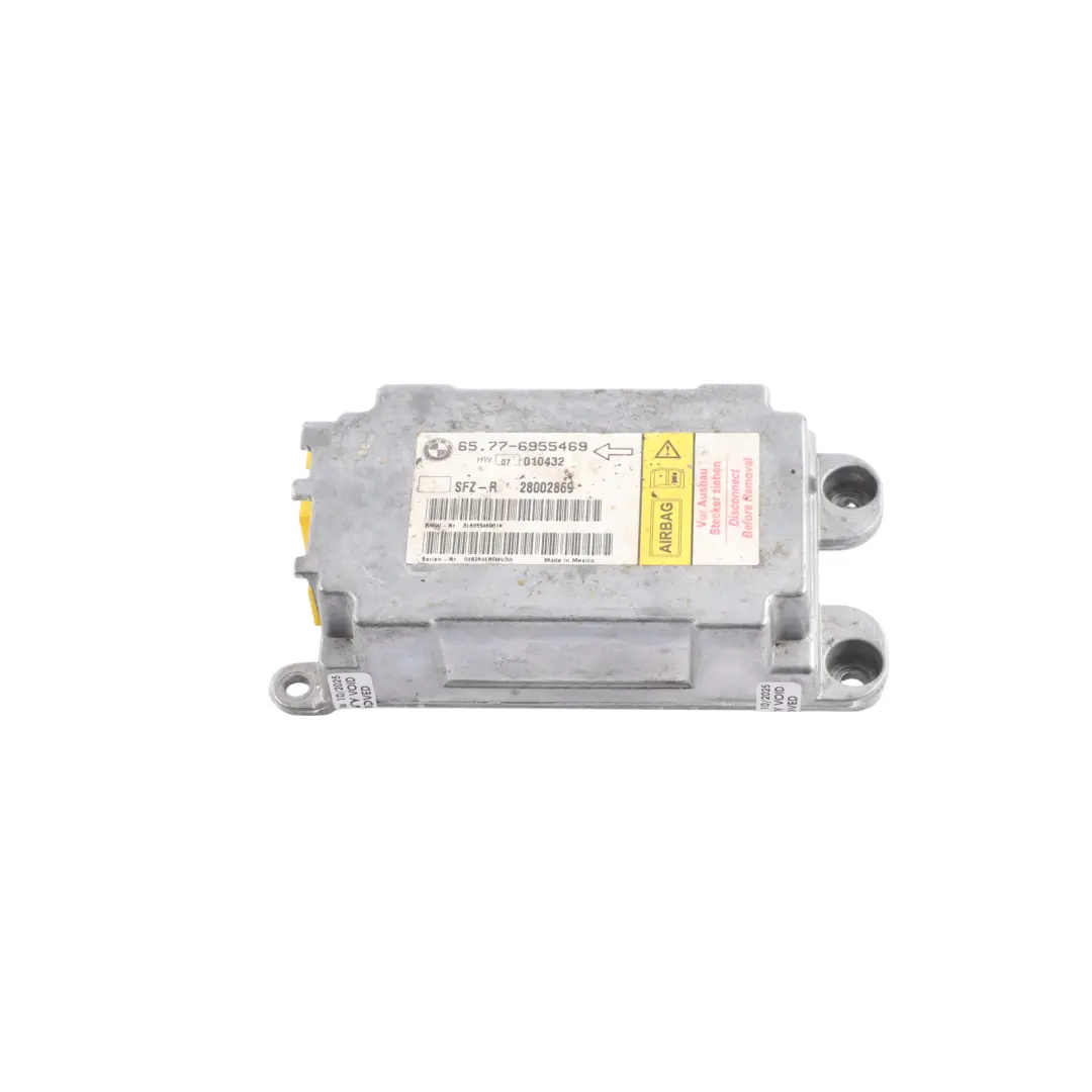 Módulo Aire ECU Unidad Control Sensor Central Vehículo para BMW E64 con número de pieza 6955469 BMW E64 Módulo Aire ECU Unidad Control Sensor Central Vehículo - SKU 6955469 - Número de pieza 6955469