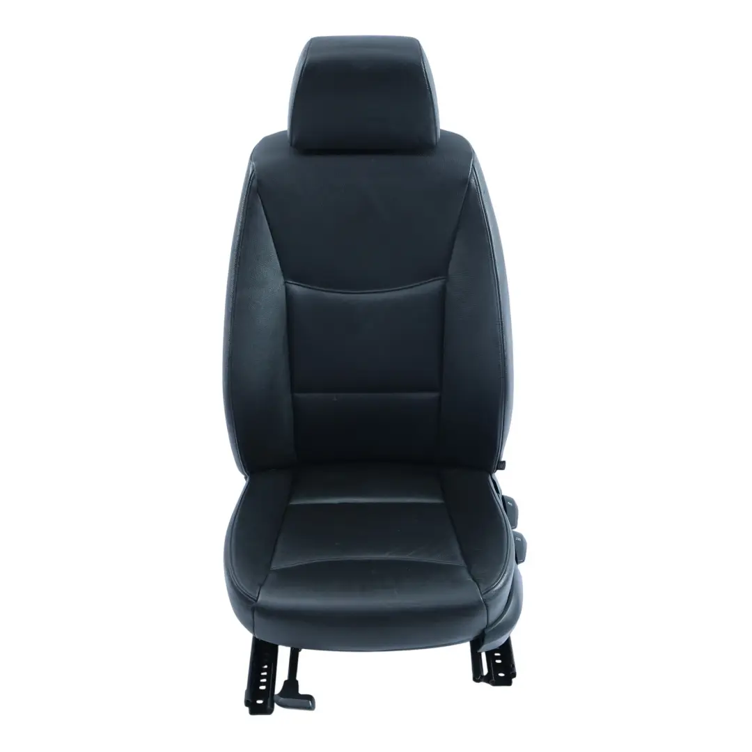 BMW E90 E91 Asiento Delantero Cuero Dakota Negro Izquierdo - SKU 6956377-5 - Número de pieza 6956377