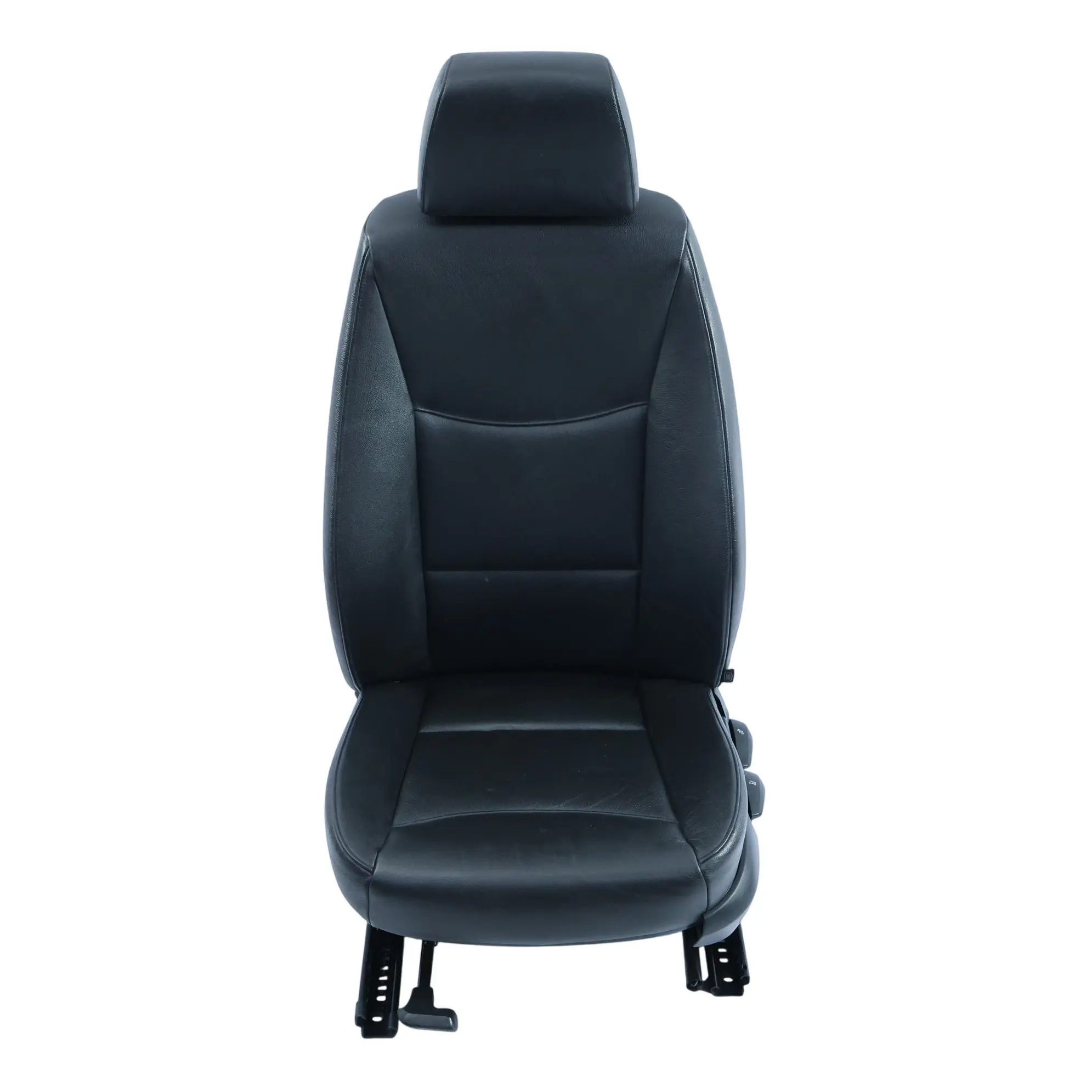 BMW E90 E91 Front Seat Leather Dakota Black Left N/S 